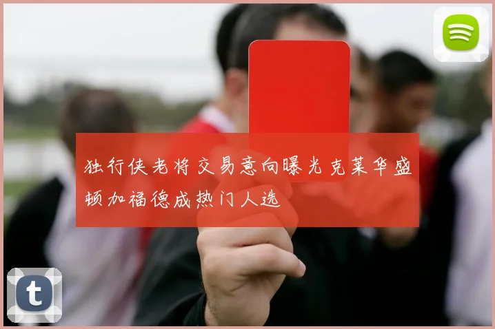 独行侠老将交易意向曝光克莱华盛顿加福德成热门人选